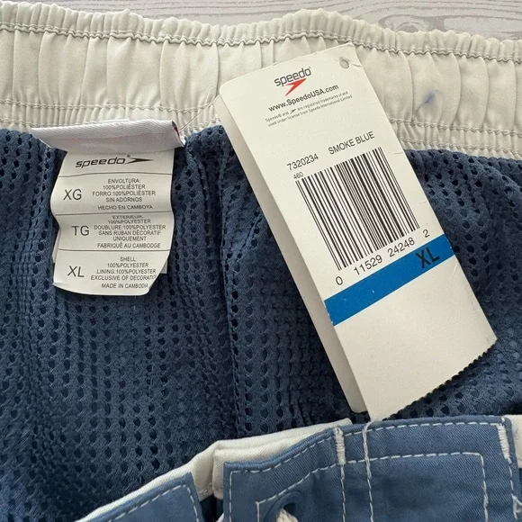 NWT Speedo Men's Swim TrunK - Picture 4 of 6